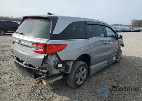 2019 Honda Odyssey Exl from USA, damaged, VIN 5FNRL6H77KB122457